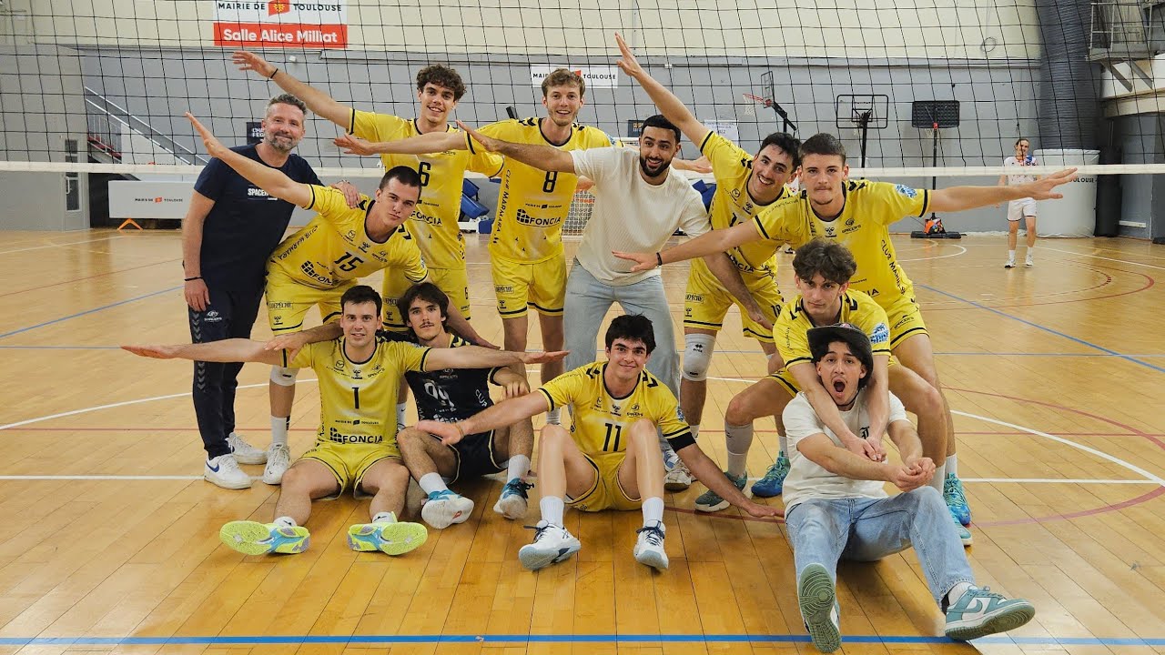 volleyball 2025 - FFVB - N3 TOAC-TUC contre MCAVB