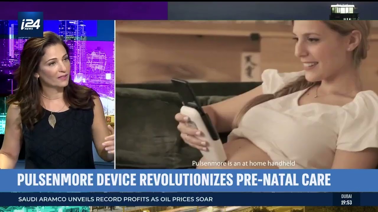 i24 News Featuring Pulsenmore's Home Ultrasound