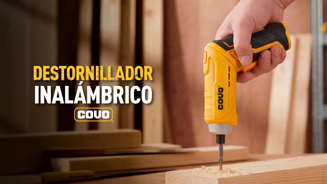 DESTORNILLADOR INALÁMBRICO | #COVO