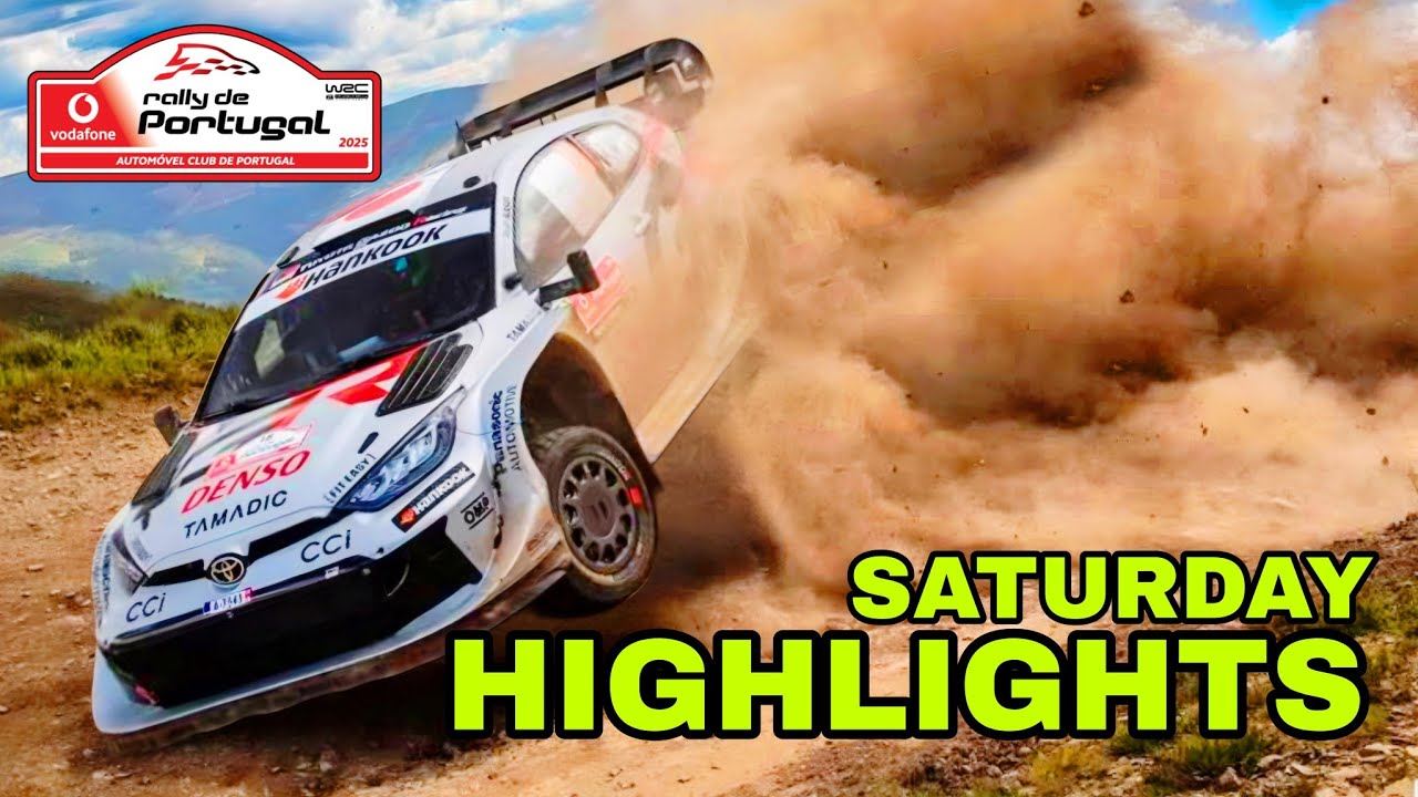 SATURDAY HIGHLIGHTS WRC RALLY DE PORTUGAL 2025 ● Flatout, Raw Sounds anda mau Attack
