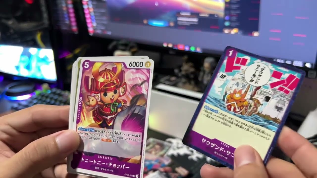 my first One Piece Booster pack opening