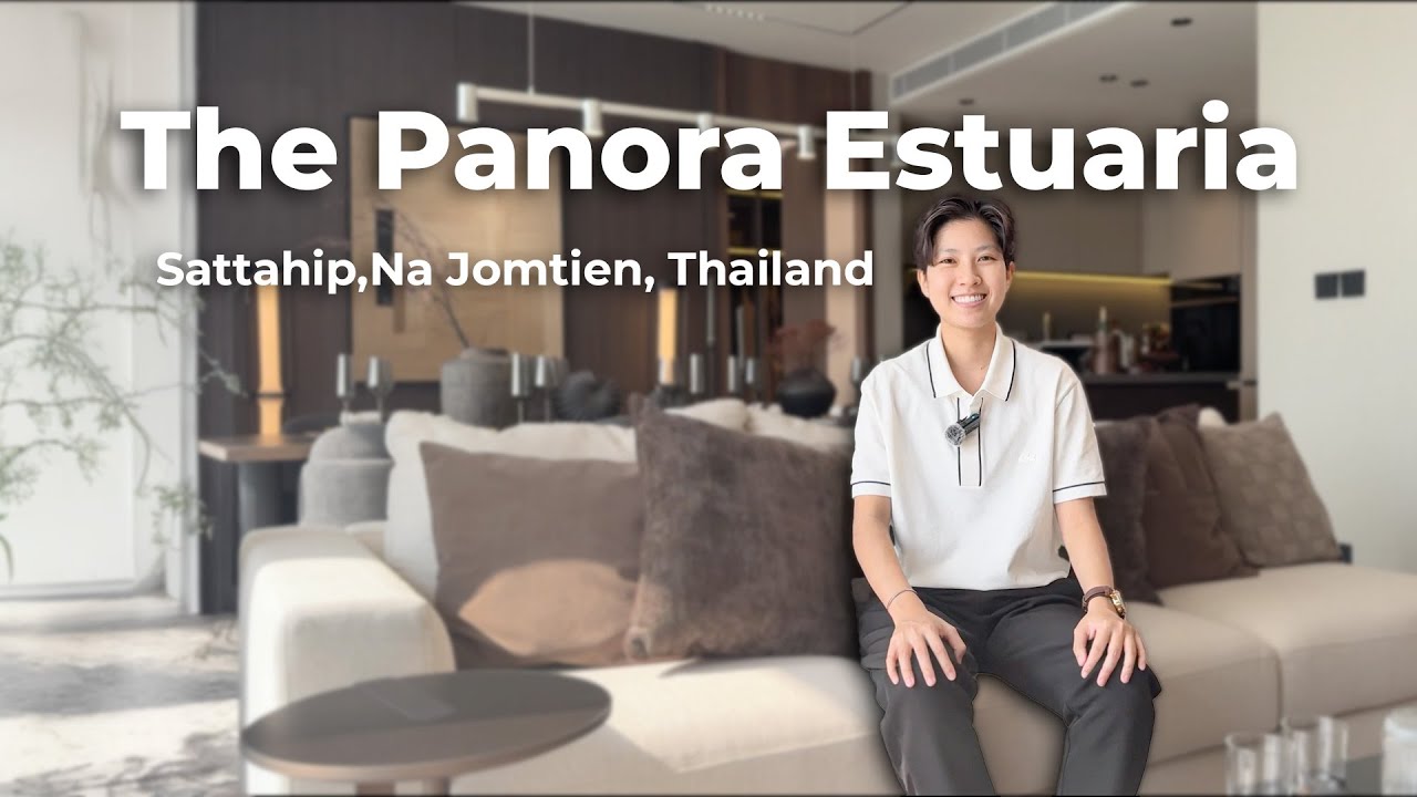 Pattaya. New investment project The Panora Estuaria. Property tour