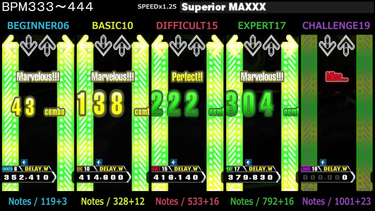 DDR / Superior MAXXX - SINGLE (DanceDanceRevolution WORLD)