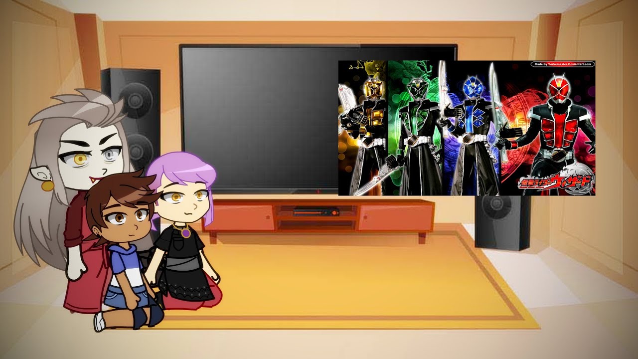 The Owl House React To Kamen Rider Wizard