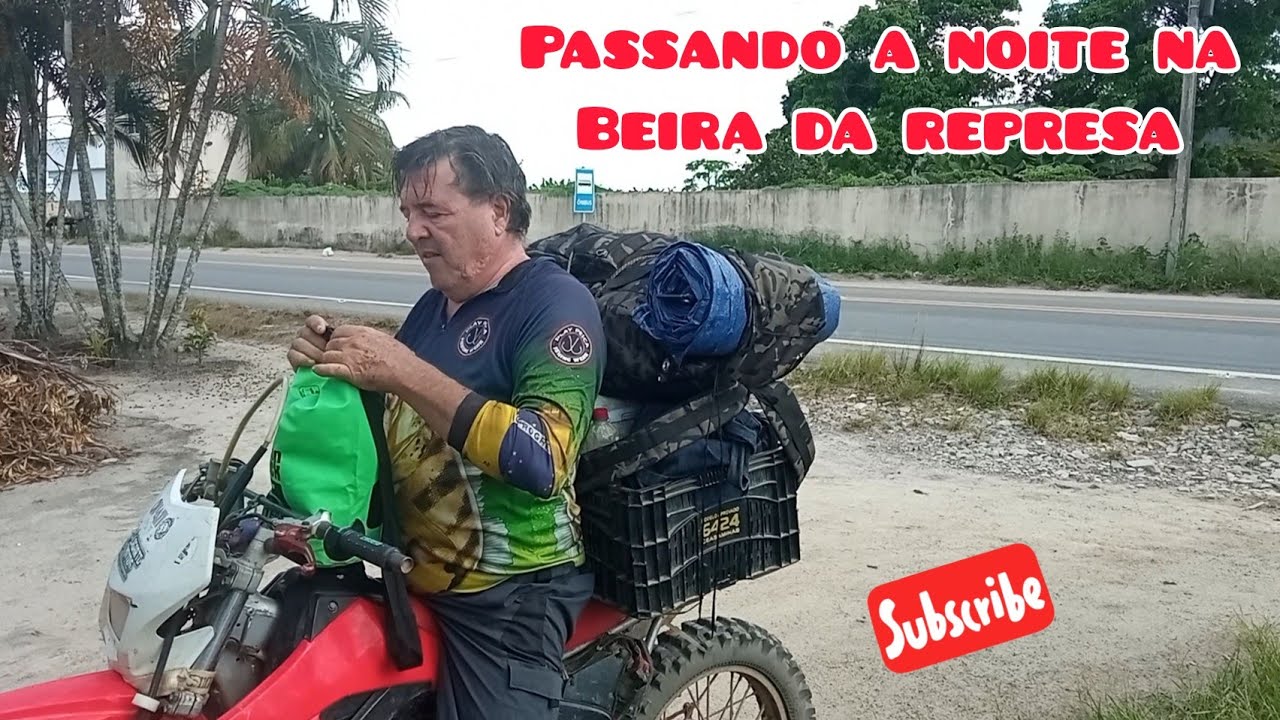 ACAMPAMENTO na beira da represa e garantido o frito de TRAÍRA 