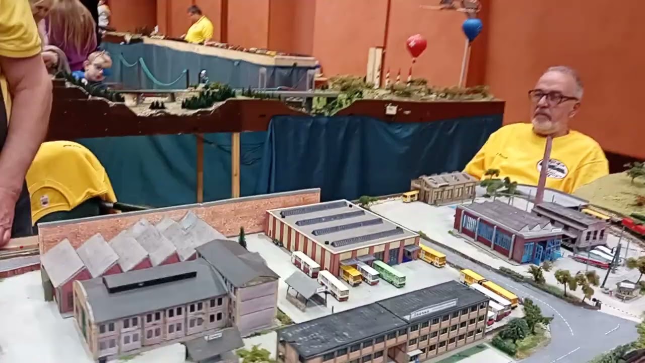 Vasútmodell terepasztal kiállítás 