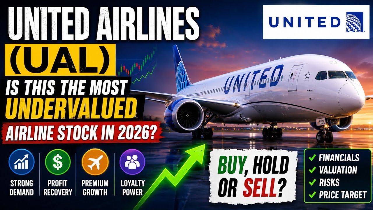 Анализ акций United Airlines (UAL) | Лучшая ли это авиакомпания для покупки прямо сейчас?