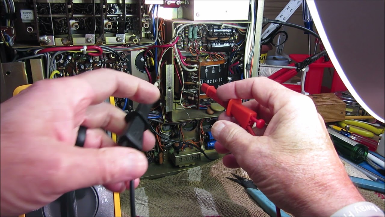 Kenwood TS 520 Part 4 of 4 Transmit test and metering circuits