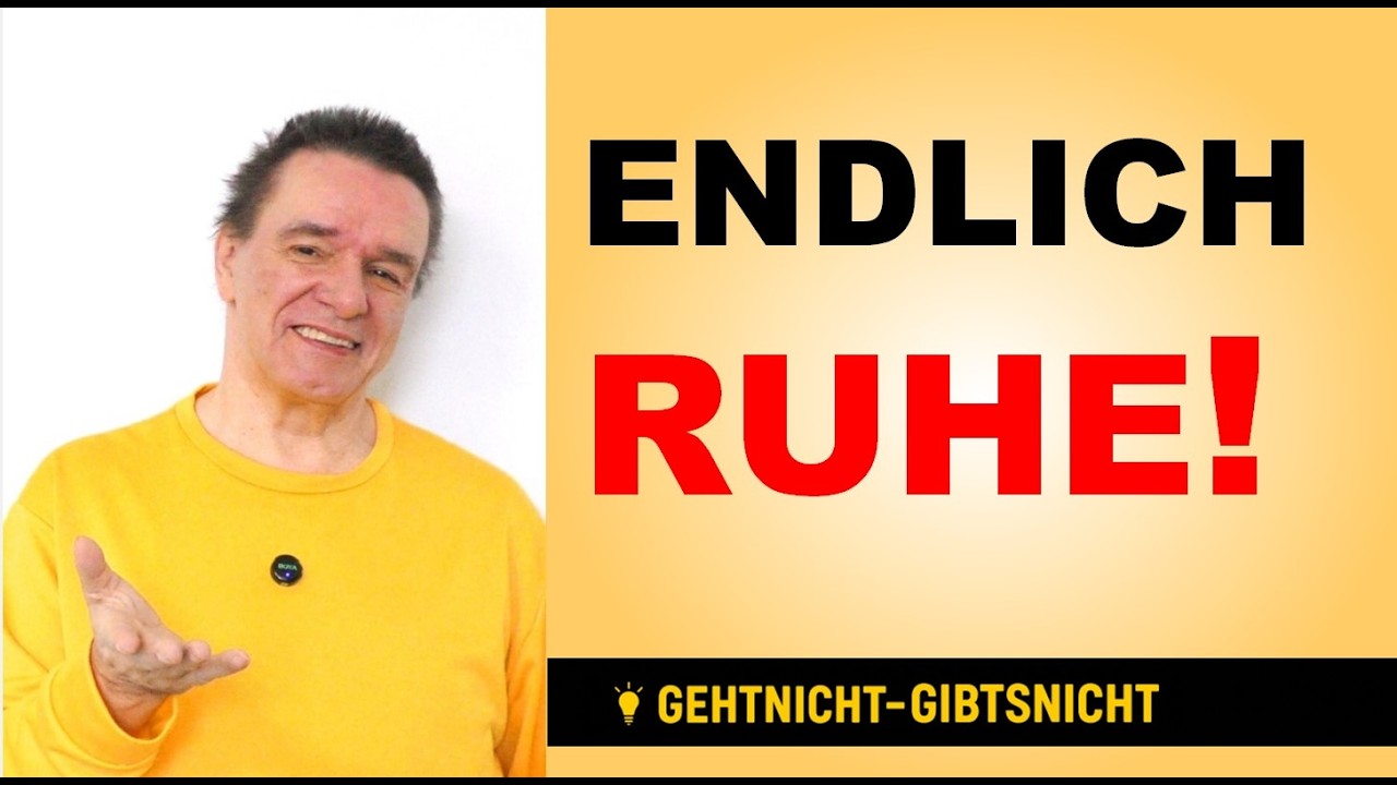 Gelassenheit lernen: 4 einfache Übungen für sofortige innere Ruhe