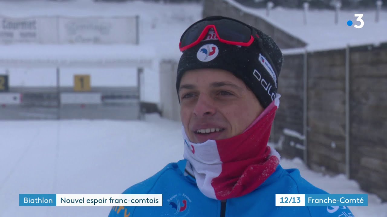 Ar&ccedil;on: les premiers cartons dans l'&eacute;lite du Biathlon pour Oscar Lombardot
