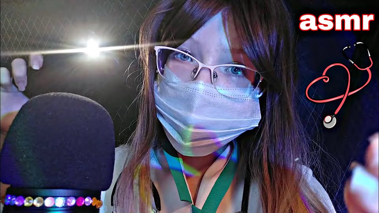 асмр 👩&zwj;⚕️ ВРАЧ-НЕВРОЛОГ 🩺🩷 проверю рефлексы / ASMR Neurologist