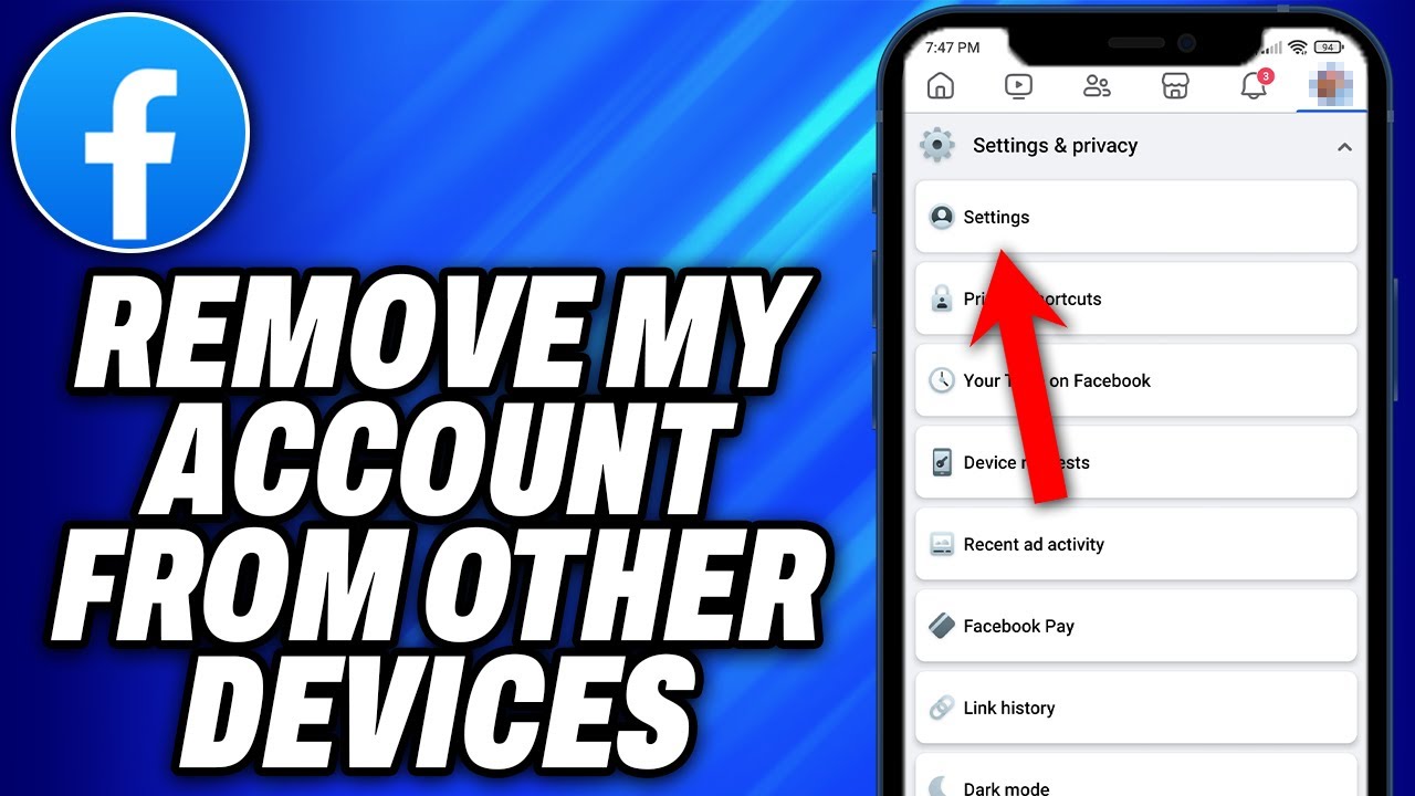 How To Remove my Facebook Account from Other Devices - Easy Fix