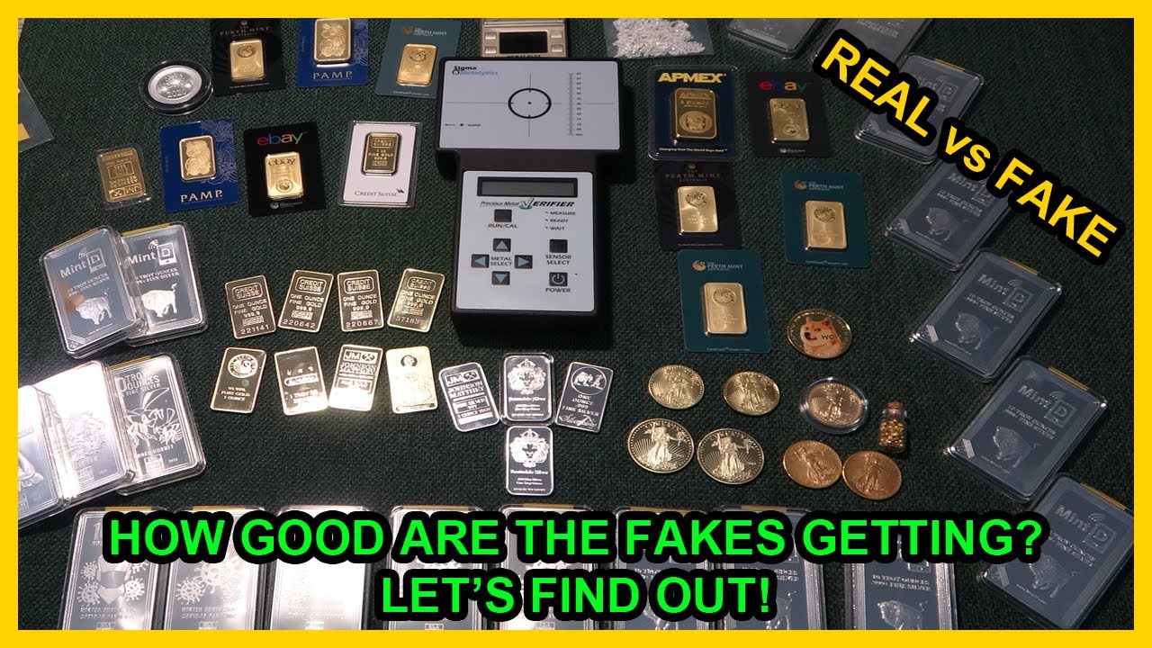 Fałszywe sztabki złota &ndash; jak dobrze się sprzedają w 2021 roku! Kupujemy je na Aliexpress, Amazon,...