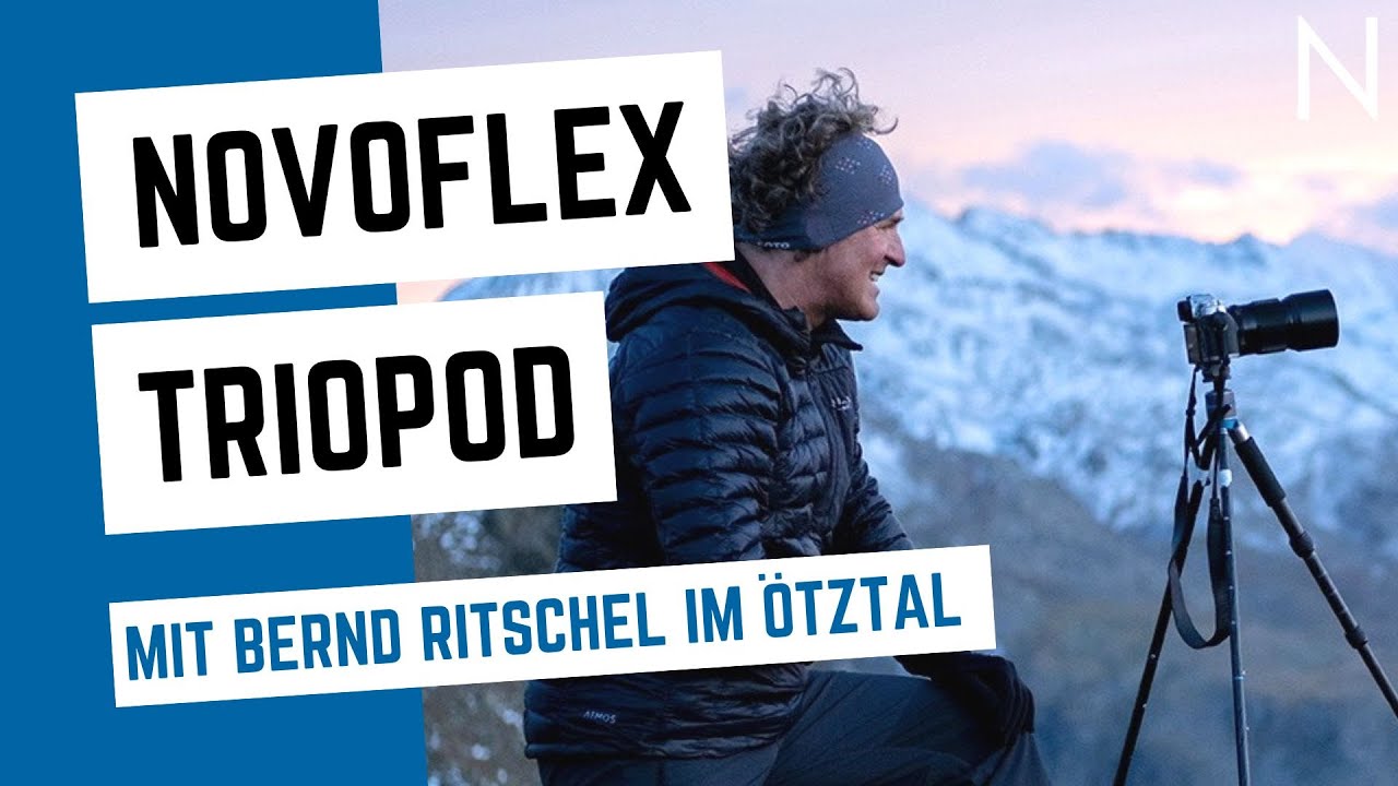 NOVOFLEX TrioPod mit Bernd Ritschel im Ötztal