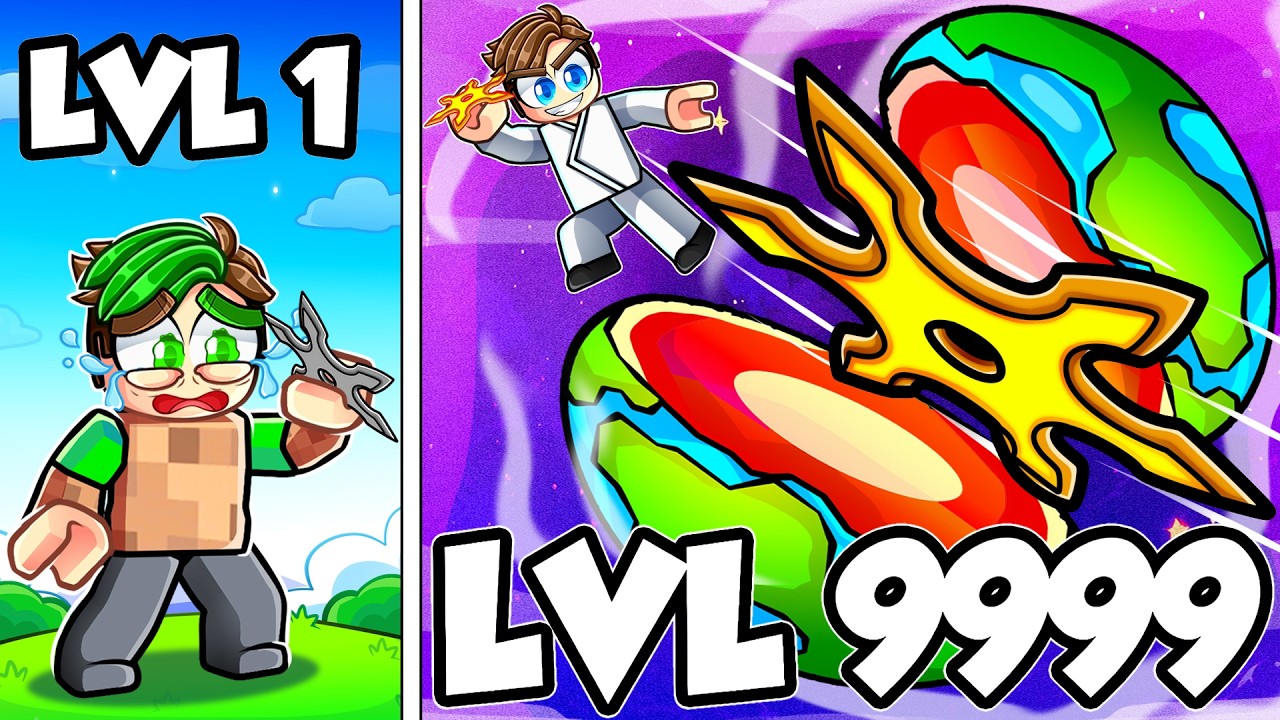 Upgrading NOOB To GOD in SHURIKEN Simulator