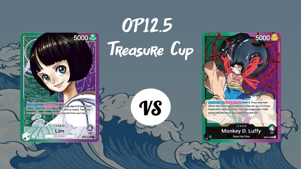 OP12.5 Lim vs GP Luffy | OPTCG Treasure Cup Round 2