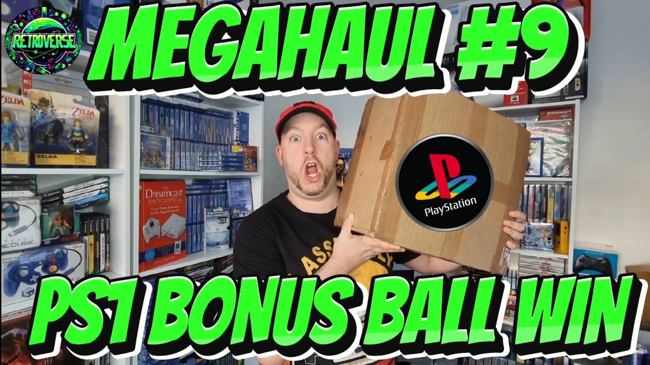 MEGAHAUL #9 - PS1 BONUS BALL #unboxing | Retroverse