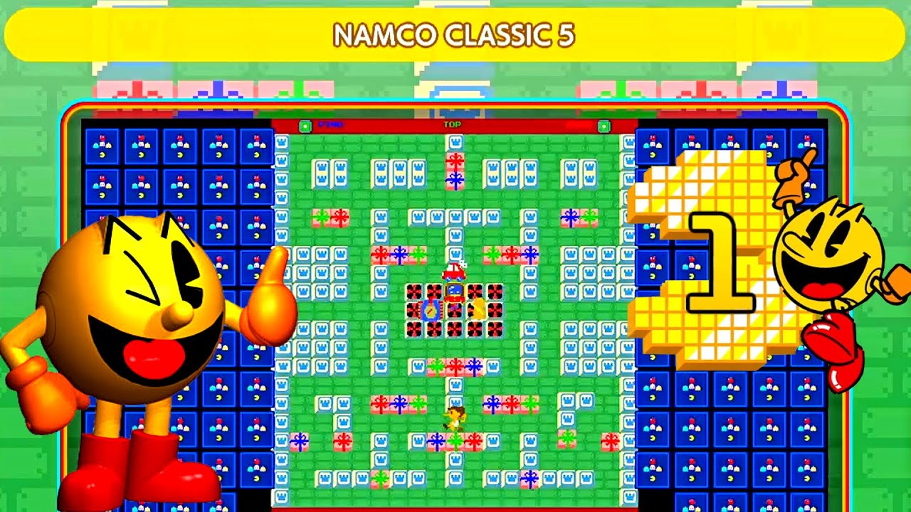 PAC-MAN 99 🍒 First Place Victory Win 🍒 Namco Classic 5 Design #28