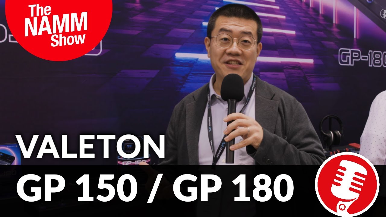 Valeton GP-150 / GP-180 | Выставка NAMM 2026