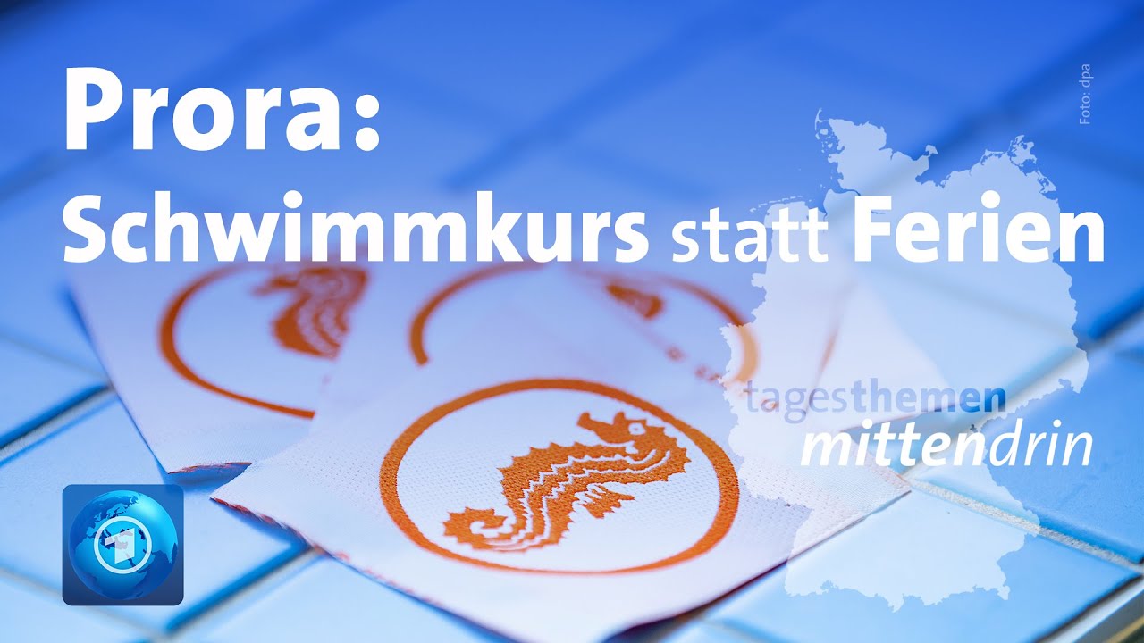 Prora: Schwimmkurs statt Sommerferien | tagesthemen mittendrin