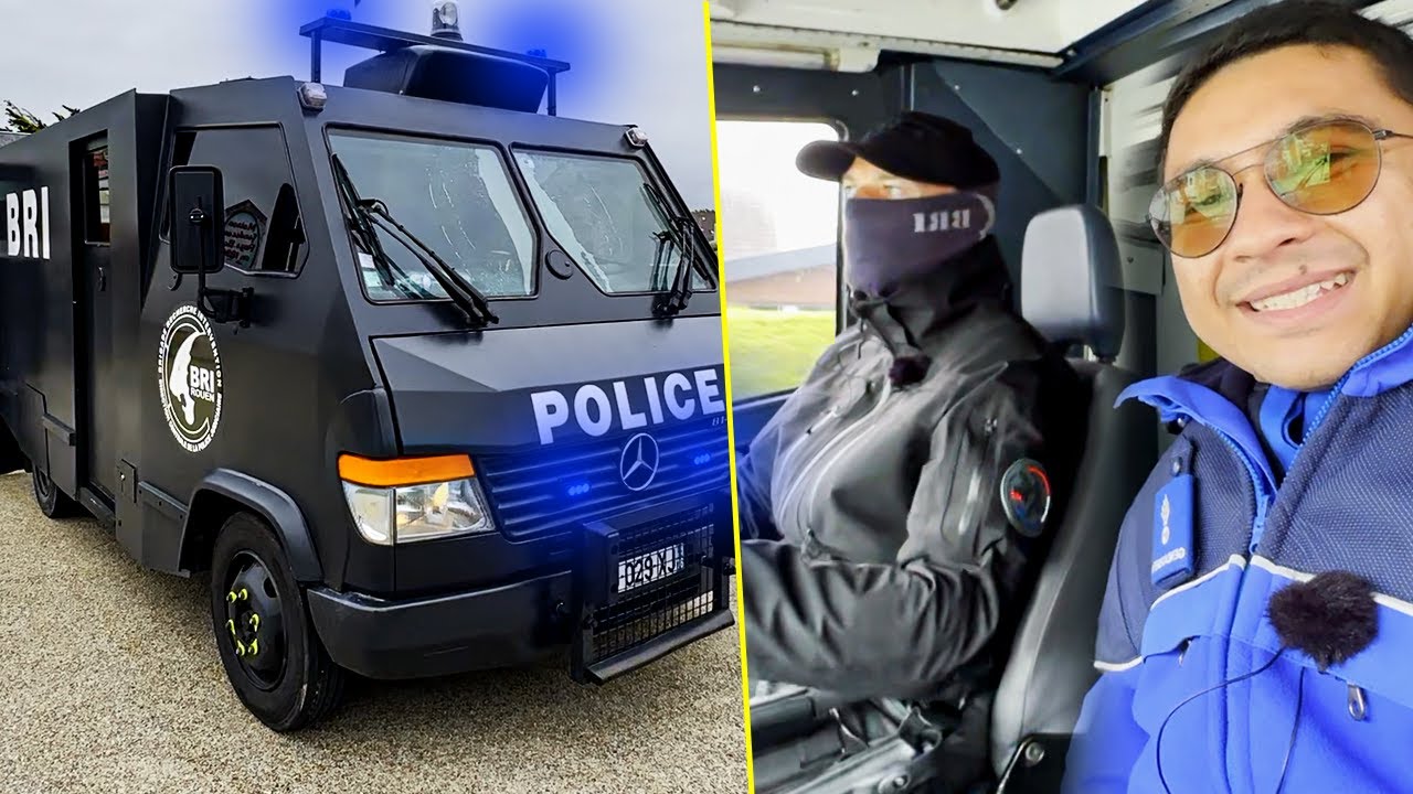 Le BLINDÉ de l'unité BRI POLICE ! 😱