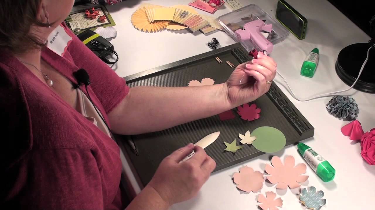 Stamping Jill - 3D paper flowers