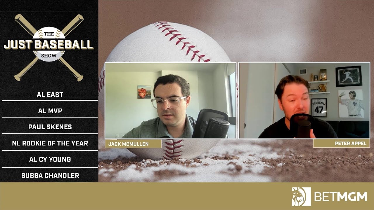AL East Standings, AL MVP & Cy Young Odds. NL ROTY Odds, 8/26/25 | The Just Baseball Show