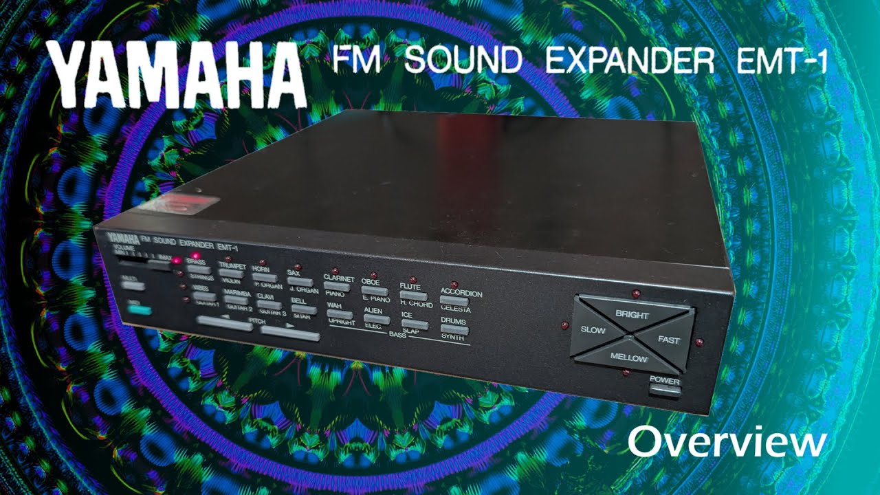 Yamaha EMT 1 FM Sound Module Overview