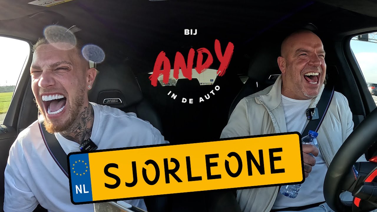 Sjorleone - Bij Andy in de auto!