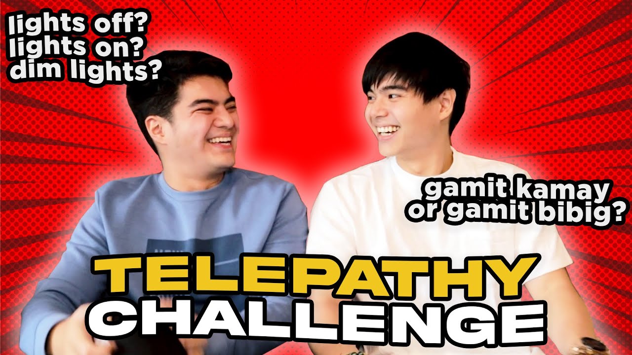 TELEPATHY CHALLENGE WITH @paulsalass  | Andrew Muhlach