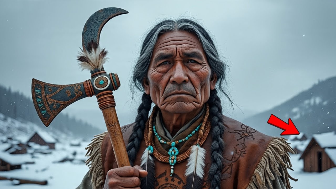 The elder of the tribe — raised the hatchet to bring justice for his people