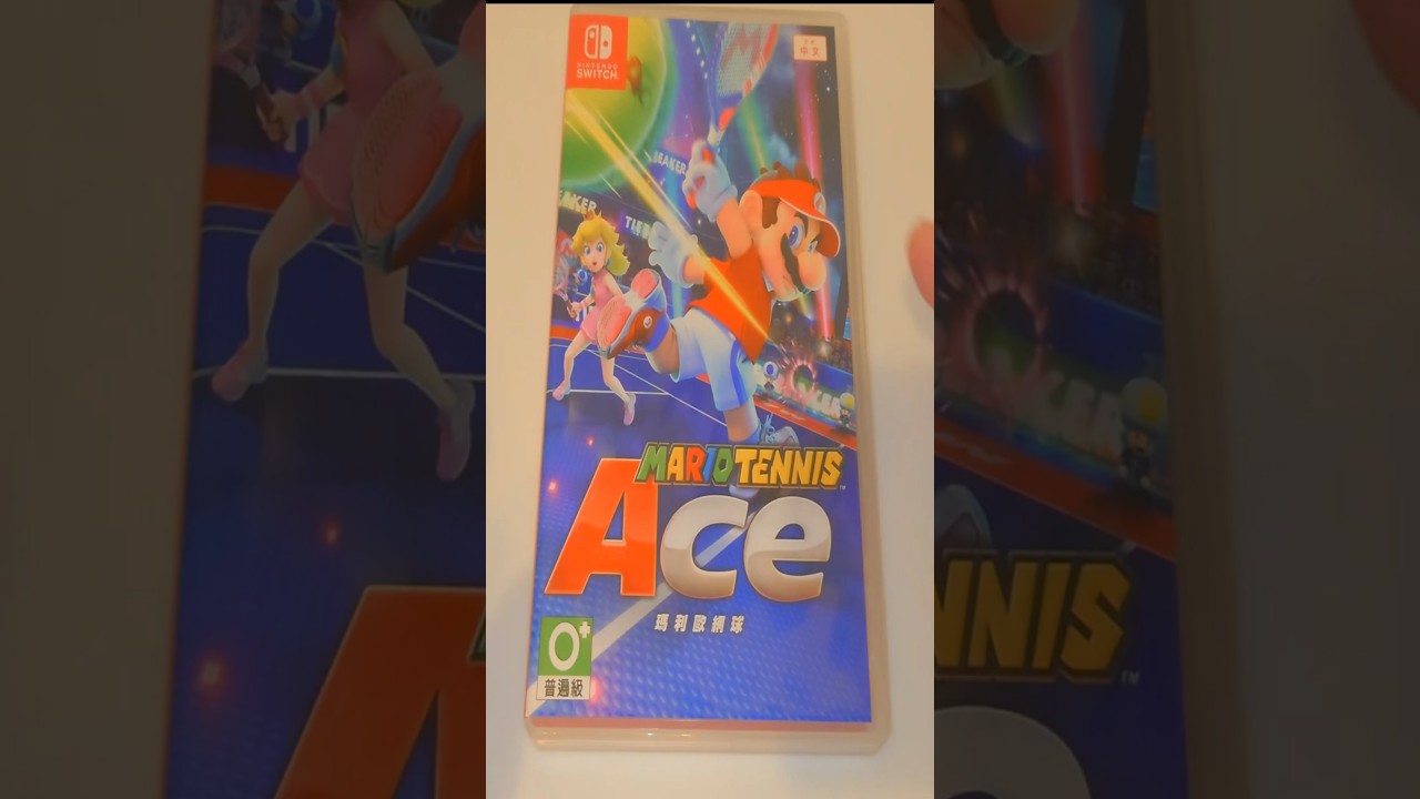 Mario Tennis Ace Unboxing #MariosTennis#mariotennis#camelot #mariotennisaces#MarioTennisFever