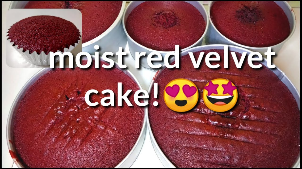 Super moist Red Velvet cake! Perfect cake recipe that you should try! the result is amazing!