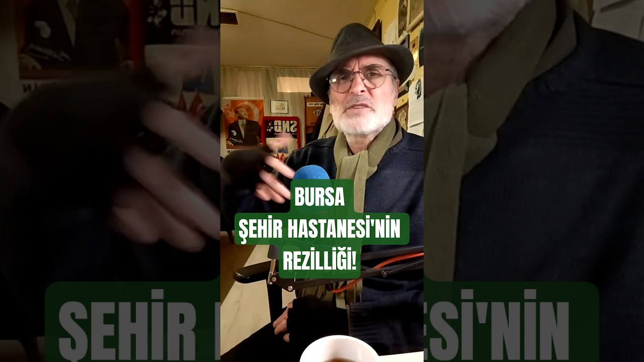 &Ouml;VE &Ouml;VE BİTİREMEDİKLERİ BURSA ŞEHİR HASTANESİ'NİN REZİLLİĞİ!