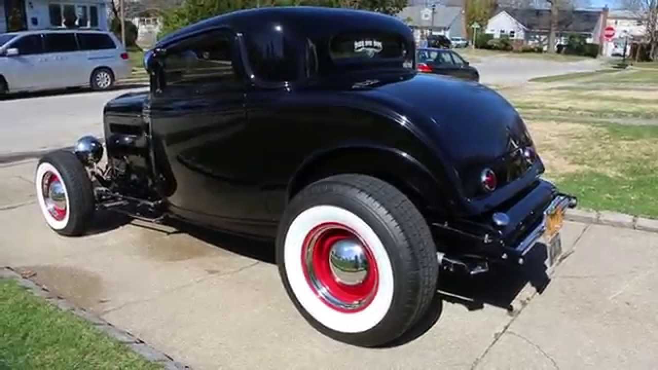 1932 Ford Highboy 3 Window Coupe For Sale~350~Air Conditioning~FANTASTIC!