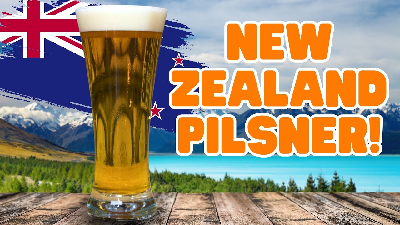 Brewing a FRUITY New Zealand Pilsner!