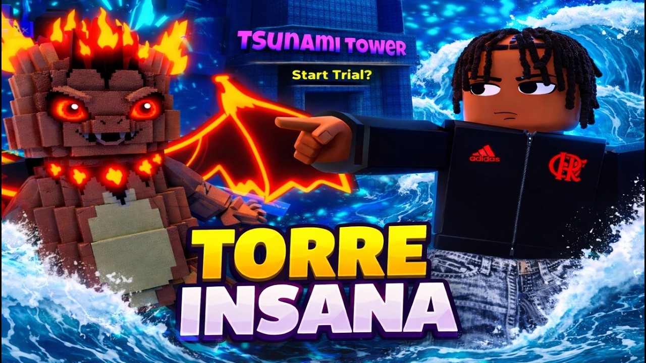 COMO PEGAR o NOVO INFINITY MAGMEW na NOVA TORRE do Fuja do Tsunami! 😱🔥