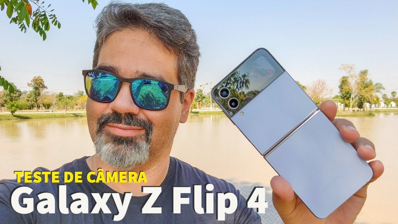SAMSUNG GALAXY Z FLIP 4 - TESTE DE CÂMERA