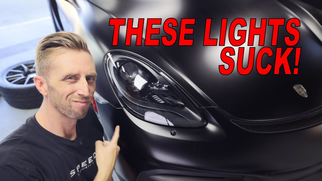 Ярче и белее фары Porsche! | Светодиодное обновление для автомобилей PDLS