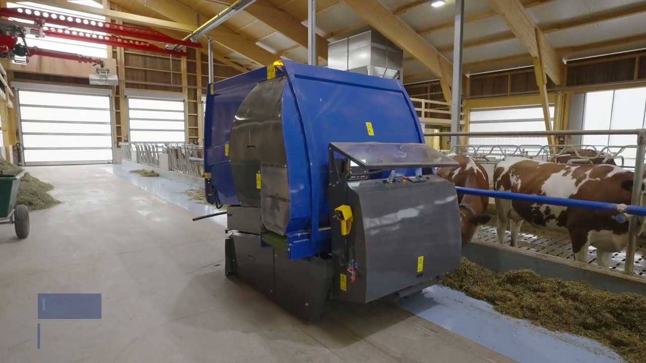 OptiWagon - système d’alimentation autopiloté de DeLaval