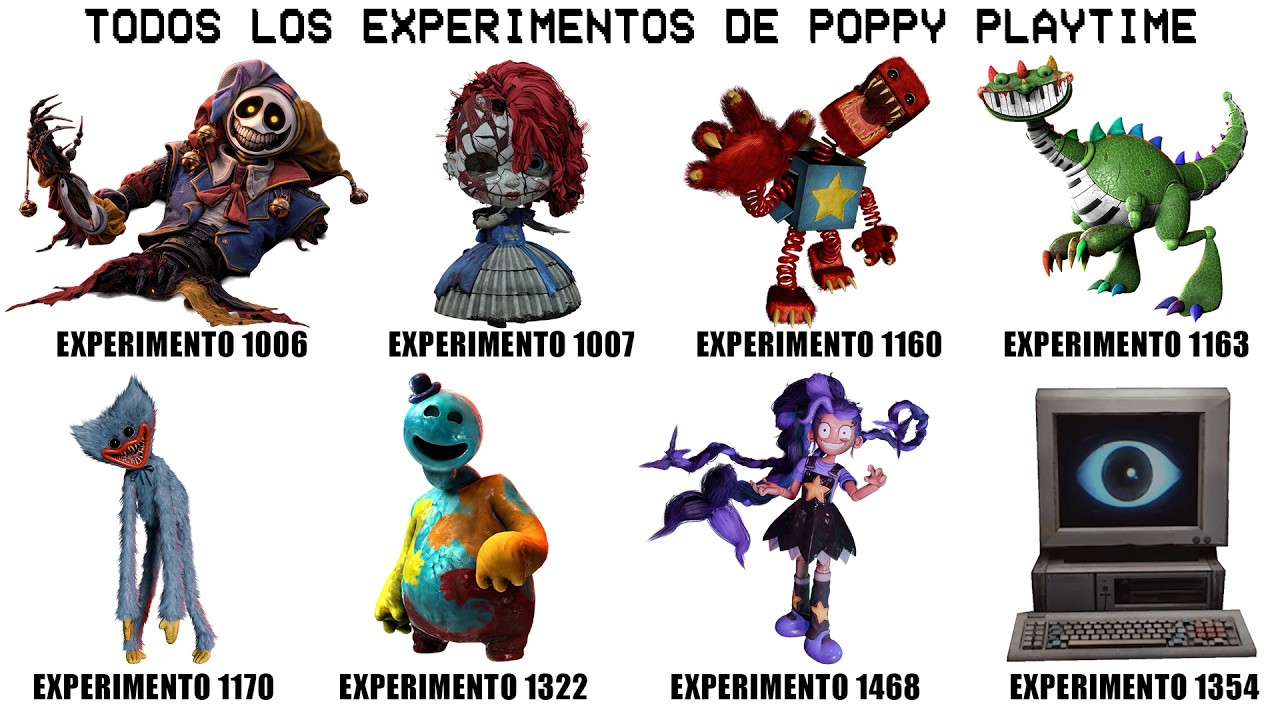 Niveles de Poder de los Experimentos de Poppy Playtime 5 (Enumerados)