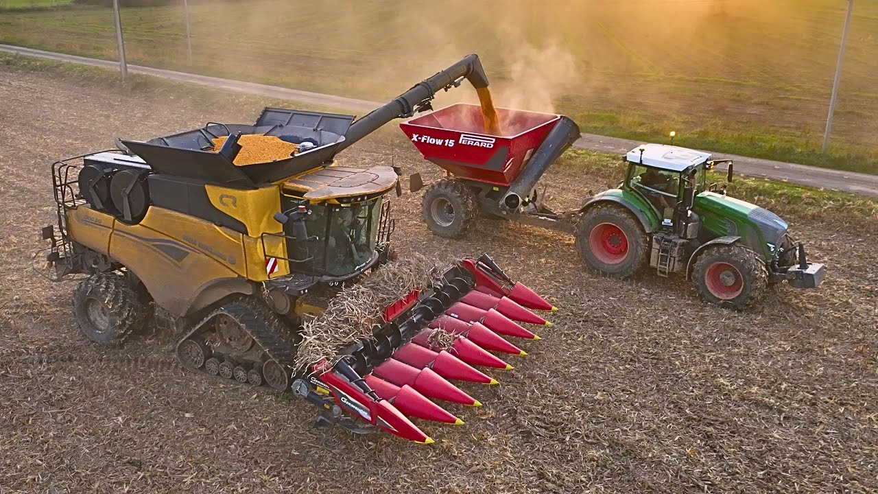 🤠 MOISSON de MAÏS 2025 : NEW HOLLAND CR10.90 & GERINGHOFF | FENDT 936 & PERARD X-FLOW 15 😎💨