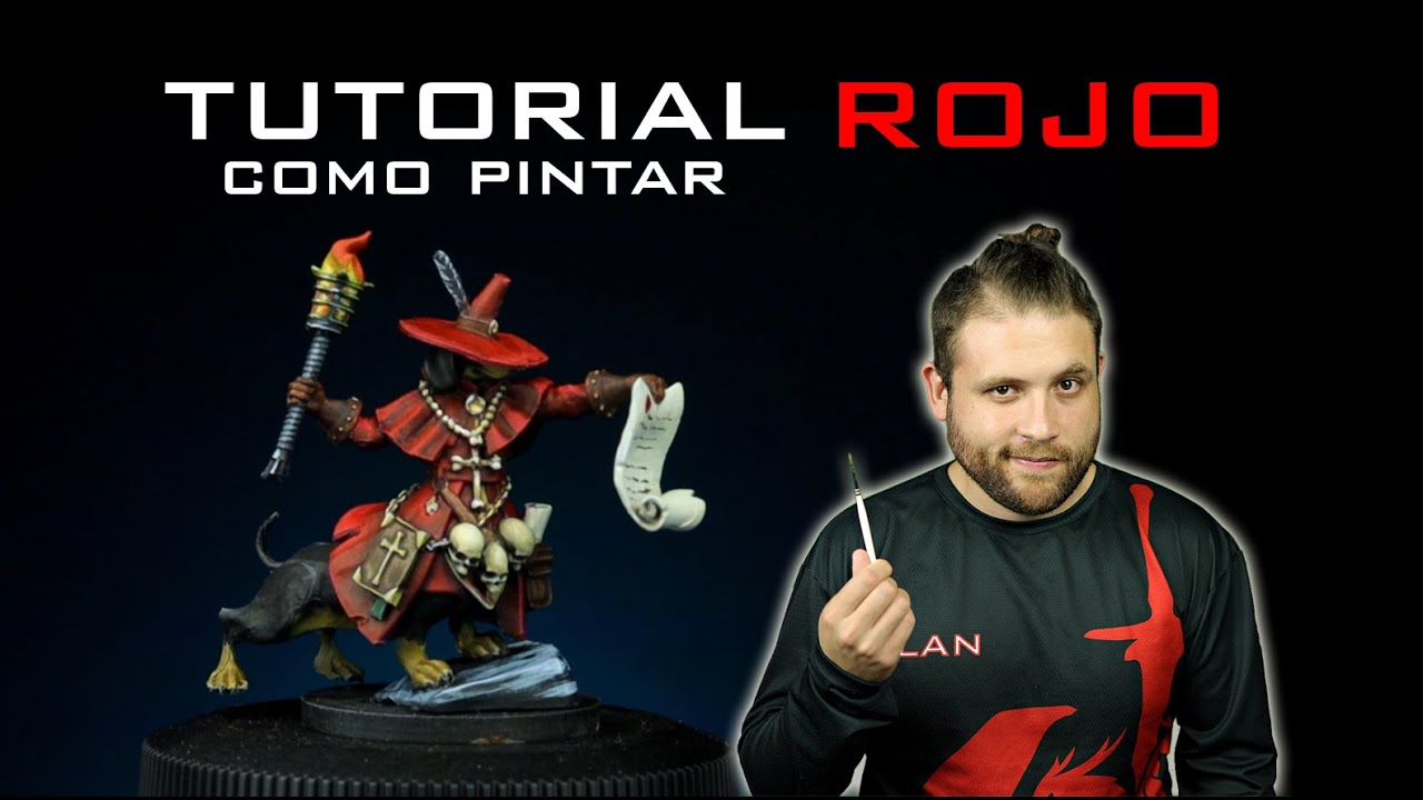 Como Pintar Color Rojo - Pintura de Miniaturas