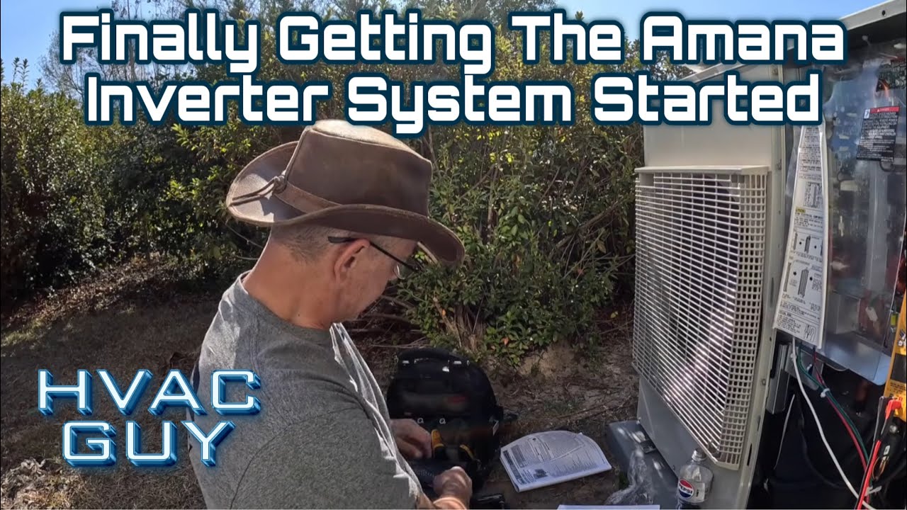 Amana S-Series Startup, With Some Help From Tech Support! 