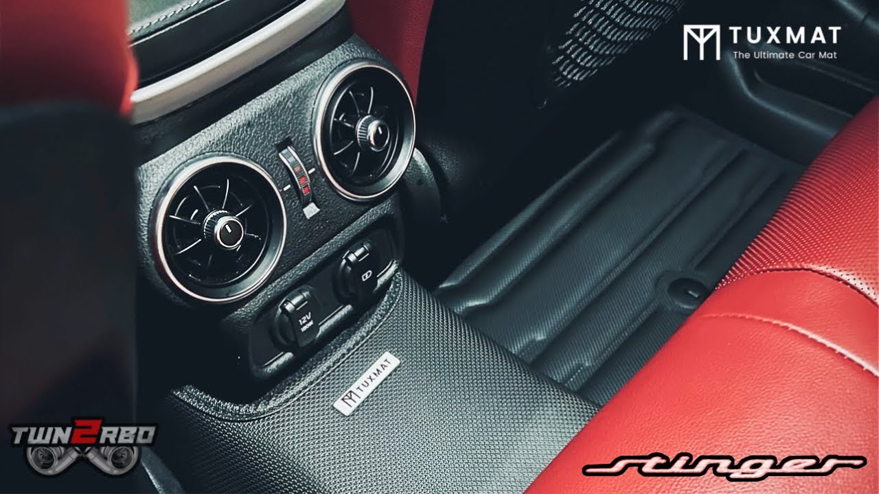 Kia Stinger обновляет интерьер с помощью TUXMAT!