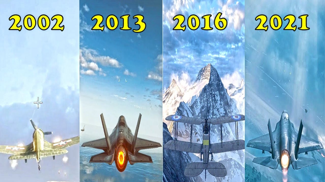 Evolution Of Battlefield Aircraft (1999 - 2021)