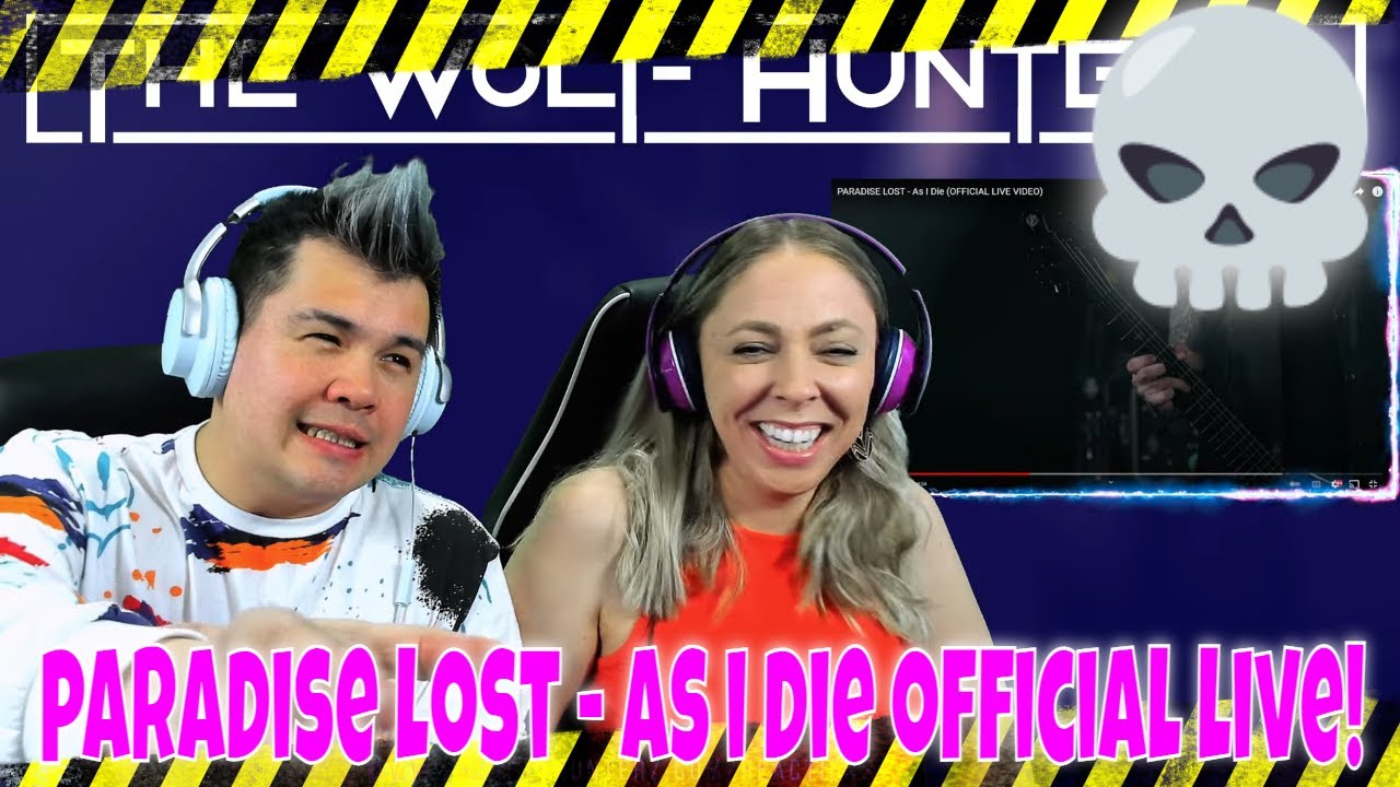 PARADISE LOST - As I Die (OFFICIAL LIVE VIDEO) THE WOLF HUNTERZ Jon and Dolly Reaction