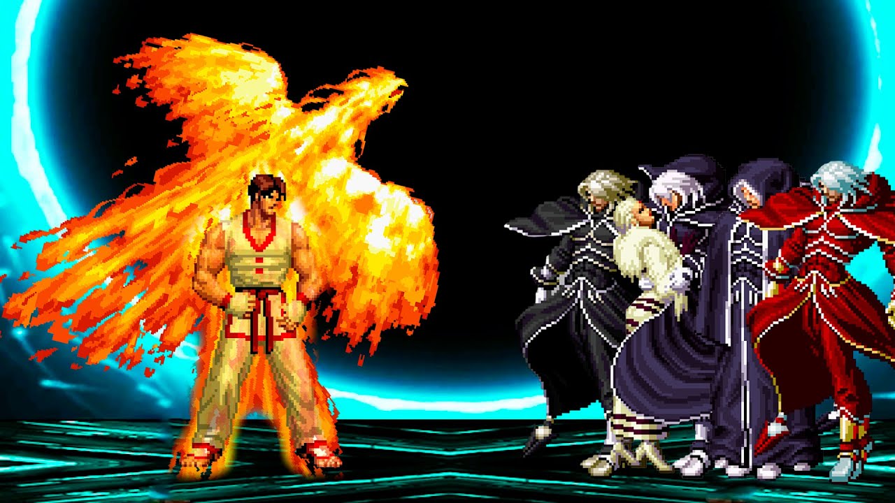[KOF Mugen] Корейский Дух Справедливости против Команды Босса Игниза