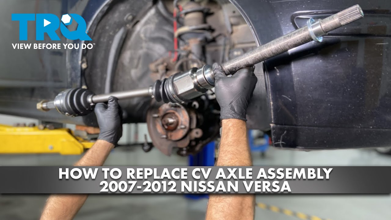 How to Replace CV Axle Assembly 2007-2012 Nissan Versa