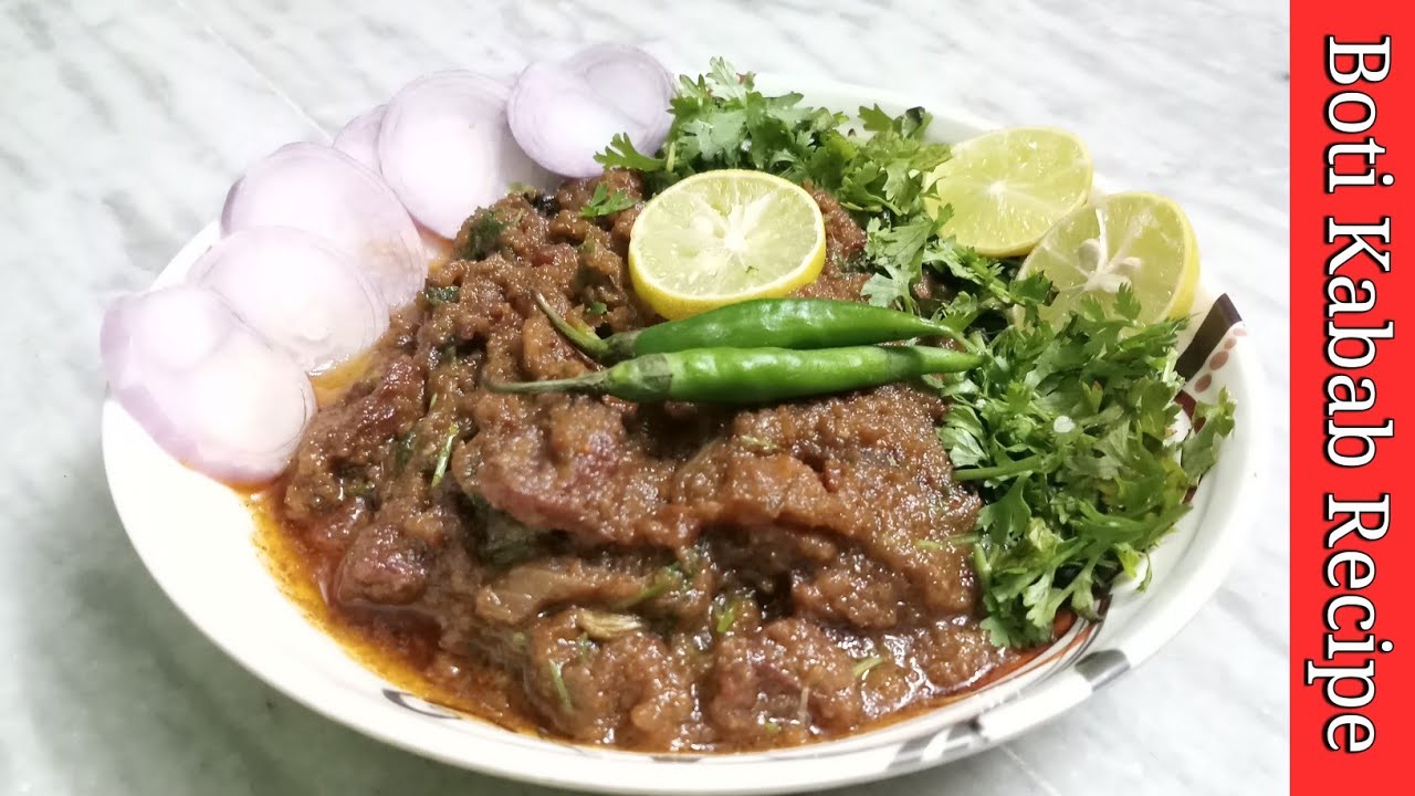 Boti K Kabab Recipe In Hindi | How To Make Lucknowi Boti Kabab | Mutton Boti Kabab By Lucknow Zaika